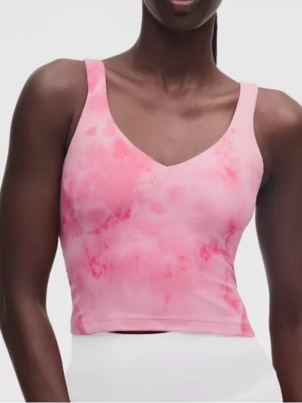 lululemon athletica Pink Tie-Dye Align Tank Size 10 NWOT